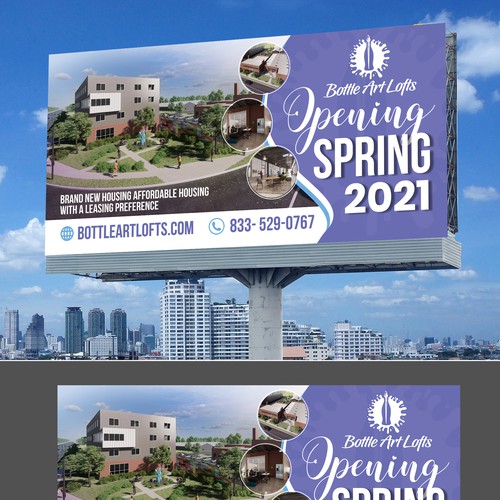 Show Us Your Creative Side with a Banner for New Artist Housing Design by ☑️ ABDUL HAKIM ✌