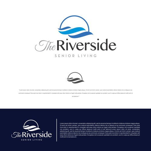 Logo icon for The Riverside Senior Living Diseño de Chilmi Fahruzi