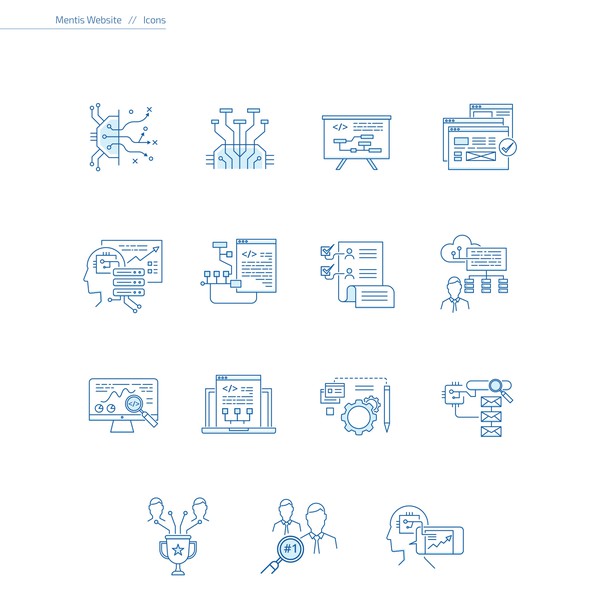 Mentis Website Icons