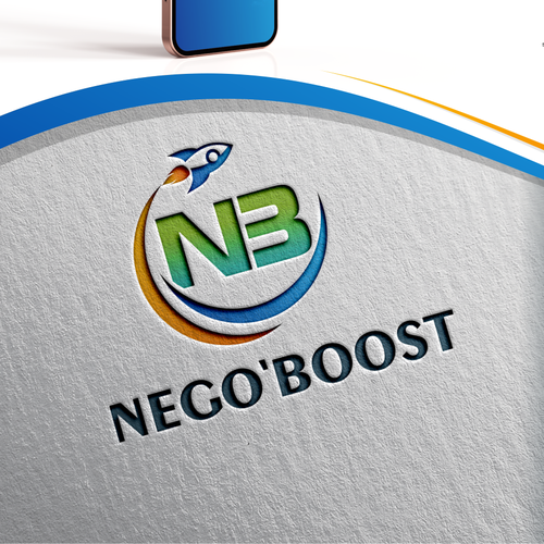 La quête pour le logo parfait de Nego'Boost commence maintenant ! Design by is_RoM 9raphic