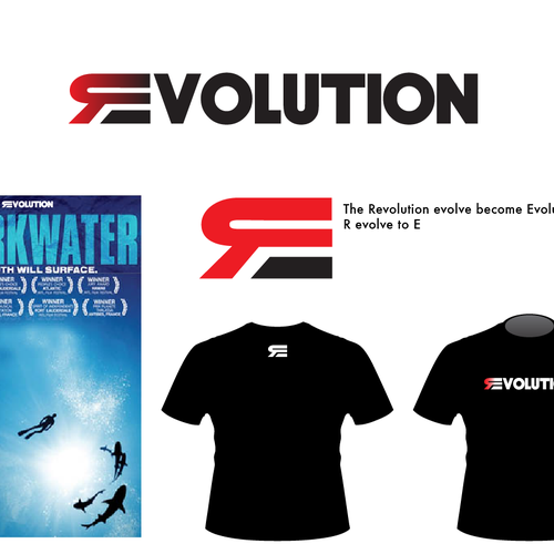 Logo Design for 'Revolution' the MOVIE! Design by creativica design℠