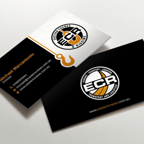 Buiness card required for crane company Design por LAXMI DESIGNHUB