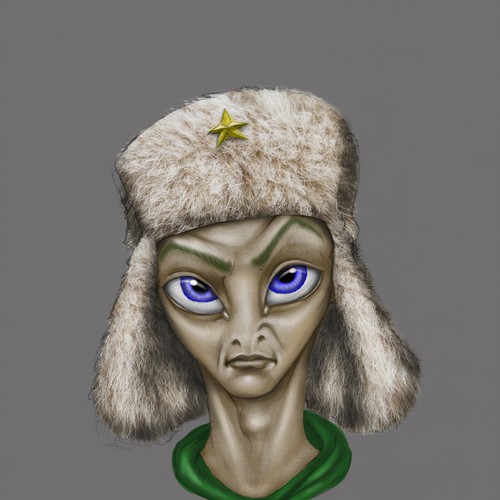 Alien main character design for a movie Design by Dakzper