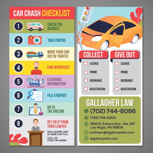 Design di Car Crash Checklist di Dzhafir