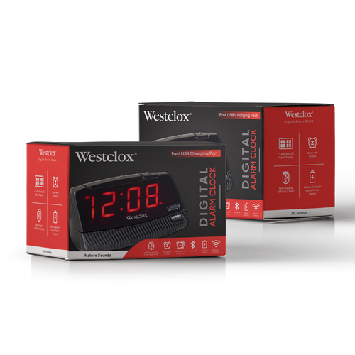 Alarm Clock Packaging - Style Needed / Branding Design by Mousers