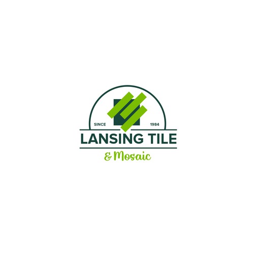 Lansing Tile & Mosaic Logo Update/Refresh for 40th Anniversary Year Design by qwerty4