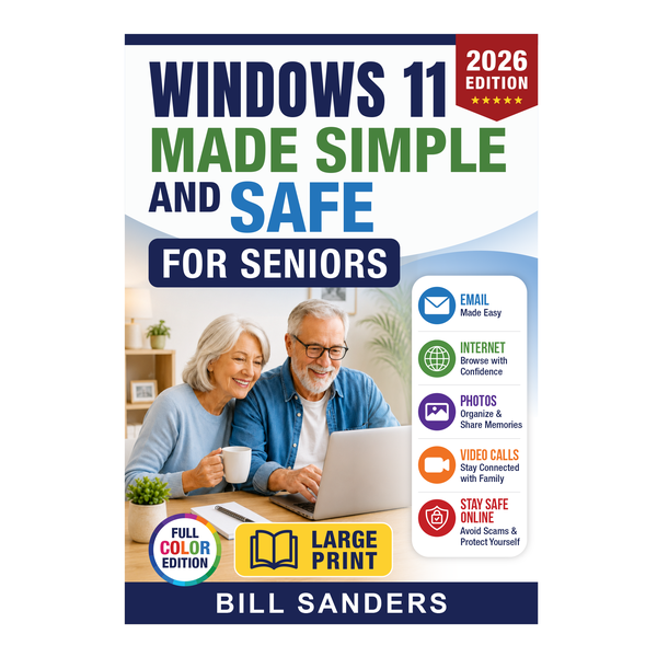 Windows 11 Computer Manual for Seniors Citizens
