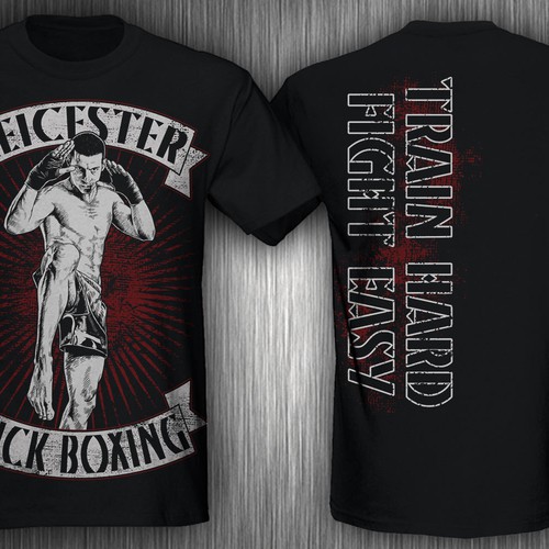 Leicester Kickboxing needs a new t-shirt design Design by jabstraight