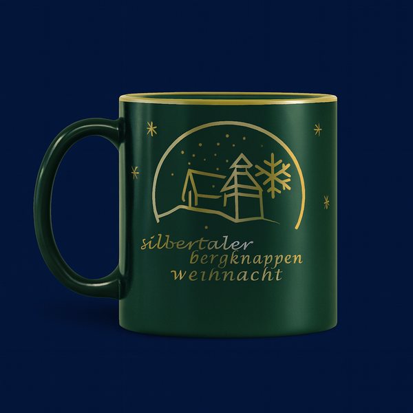 Mockup mug with logo.