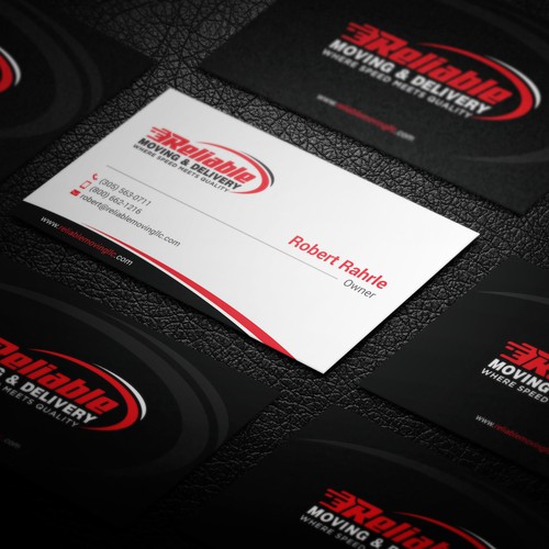 Business Card Design for Moving Company Design réalisé par GrapLink