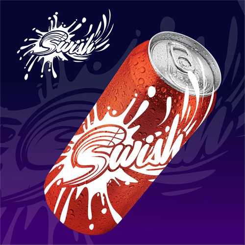 Swish - A New Sports Drink! Design by bluelines15