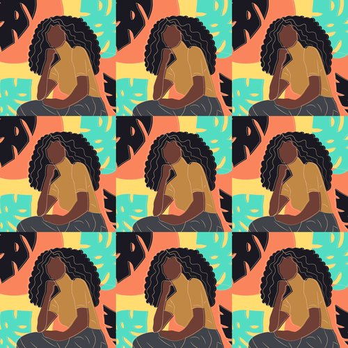 Apparel/Textile Designs - Women of Color Inspired Designs Design by Digital Man ✅