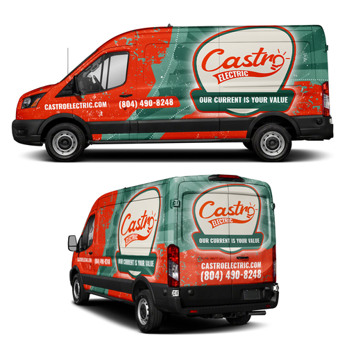 Designs | Van wrap For Electrical business! | Guaranteed | Quick Choice ...