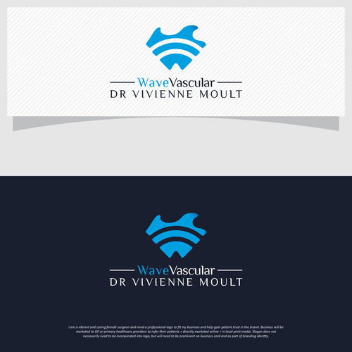 Modern and professional logo for Vascular Surgeon Design by moOks™
