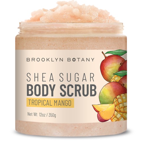 Diseño de Design  FRESH new packaging for a line of body scrubs de vesmil