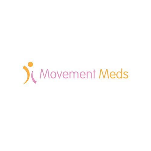 Creative logo for movement and dance sessions in the corporate world! Design by VICKODESIGN