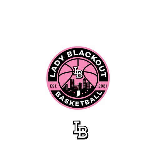 Creative Girls Youth Basketball Team Logo Design by bondeng17