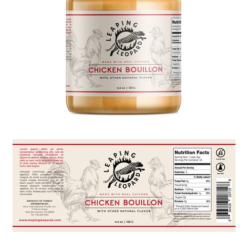 Launch Leaping Leopard Bouillon - An Additional Item to Leaping Leopard Food Enhancers!! Design by Dimario Moretti