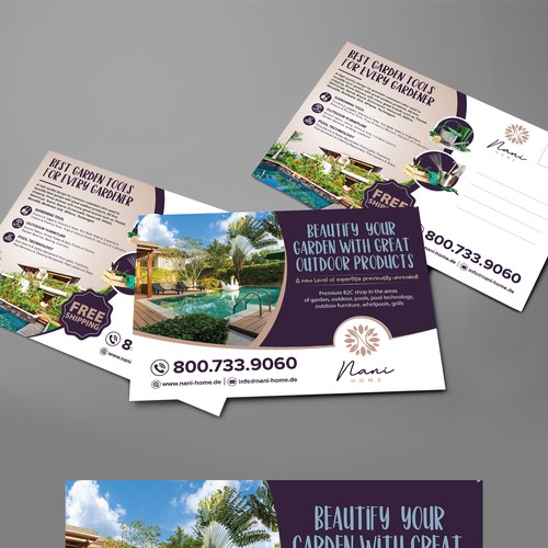 Postcard, flyer or print contest entry by Create4Design