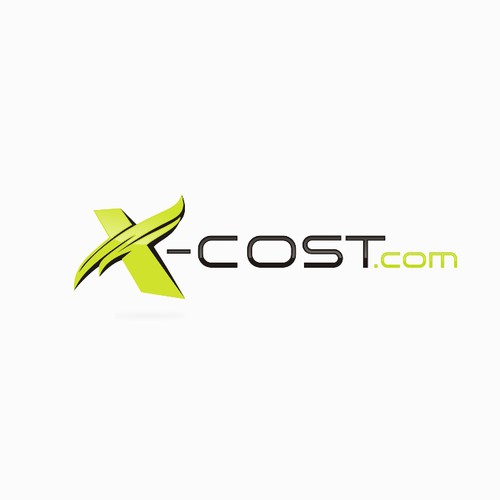 logo for x-cost.com Design by Rozak Ifandi
