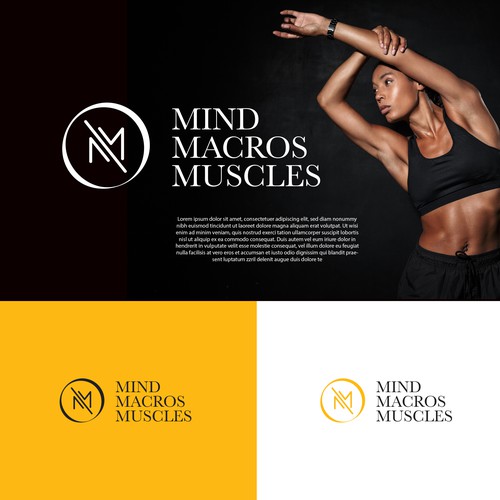 Design a new brand logo for online nutrition and fitness coaching Design by reflect the style ™