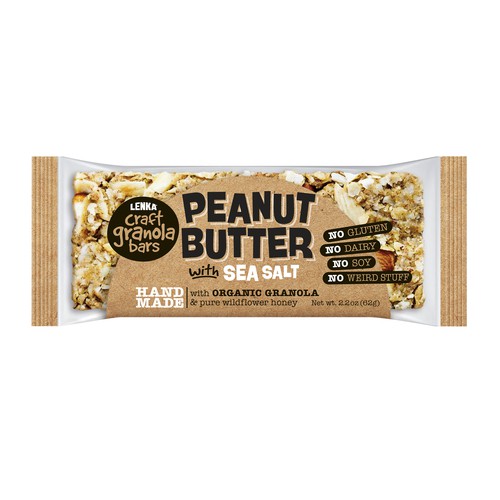 Craft Granola Bar Packaging for Millennials Design réalisé par Chris De Lisen