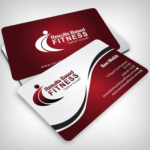 Results Based Fitness needs a new stationery Design by Umair Baloch