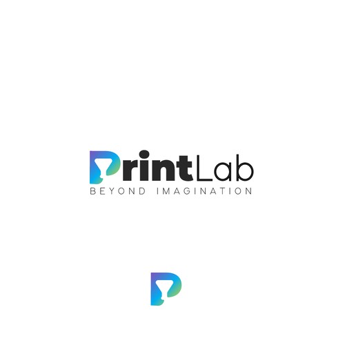 Request logo For Print Lab for business   visually inspiring graphic design and printing Ontwerp door Hidden Master