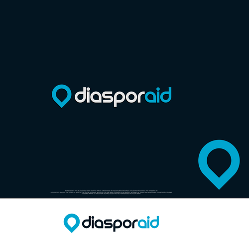 Design a powerful logo for diasporaid, an impact-oriented network/platform for expats Design by InTuos Pro