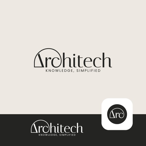 Brilliant logo required for knowledge oasis in an age of cognitive overload! Design by Anchasto