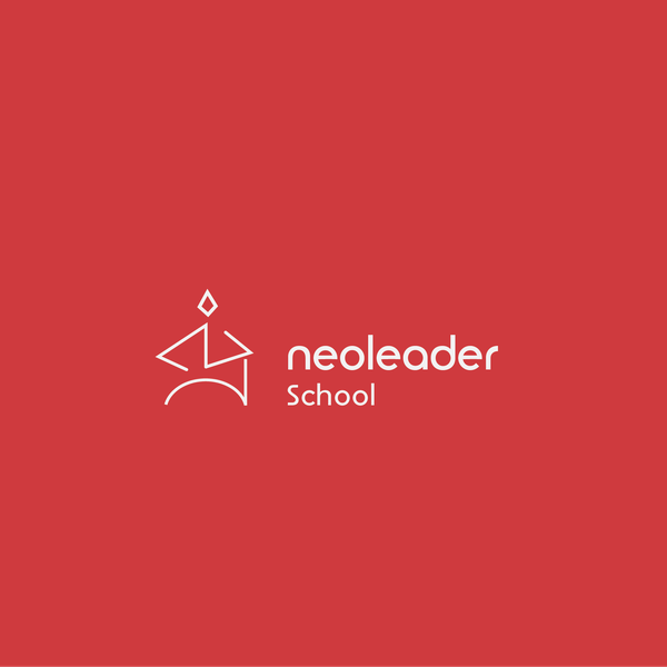 Design by Amine Visuals titled "A logo for a futuristic school"