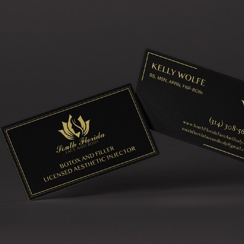 Aesthetic Business Cards Design by Anna Rubi