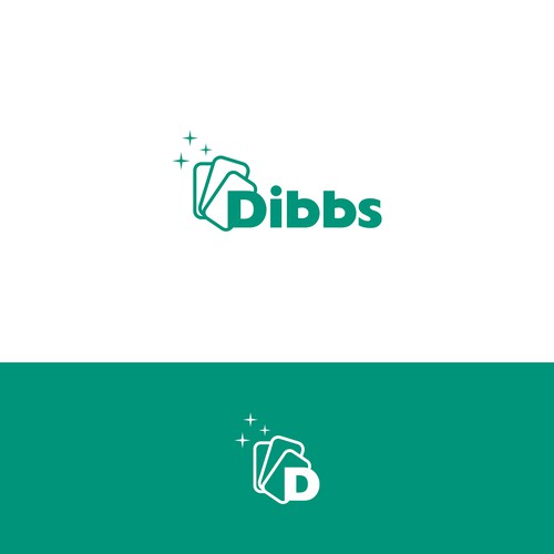 Dibbs - logo for fractional sports card trading market Design by ditesacilad