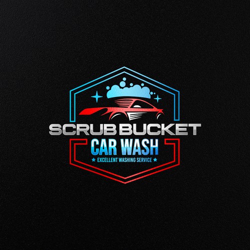 Lookin for Modern Bold and sophisticated Logo for Car Wash Chain: The Scrub Bucket Car Wash Design by Victoria Cova