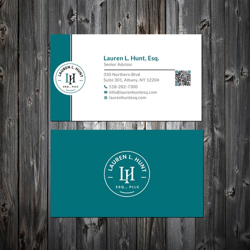 Design business cards and letterhead for a modern law firm Design by Roni_