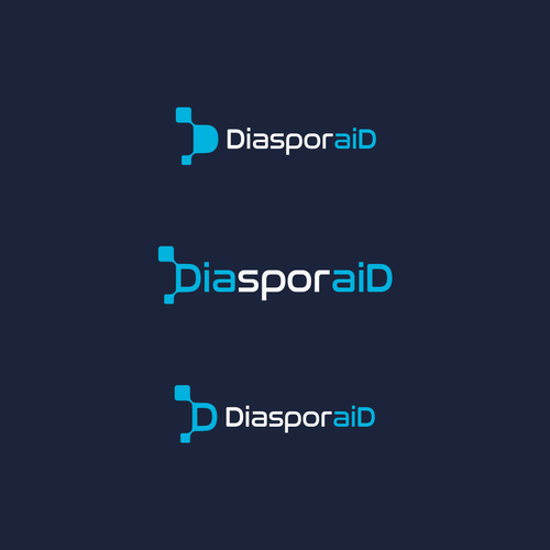 Design a powerful logo for diasporaid, an impact-oriented network/platform for expats Design by JLShuaG