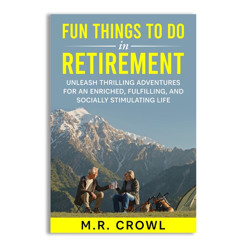 Design an illustration showing fun activities in retirement for retired senior citizens. Ontwerp door Unboxing Studio
