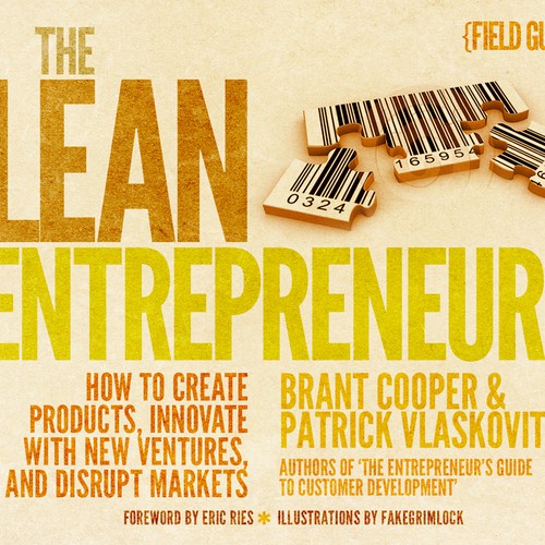 EPIC book cover needed for The Lean Entrepreneur! Diseño de Ed Davad
