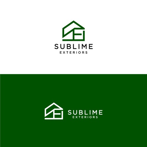 Modern Single Logo - Guaranteed - Sublime Exteriors Design by garam