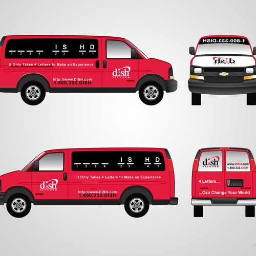 Diseño de V&S 002 ~ REDESIGN THE DISH NETWORK INSTALLATION FLEET de kotan