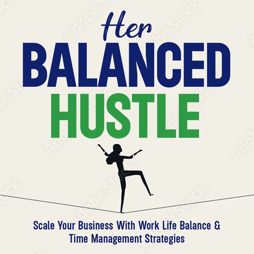 Her Balanced Hustle Cover Art Design by Zaisun
