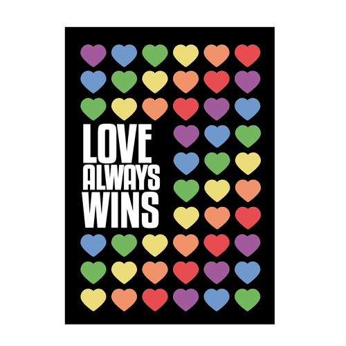 LGBTQ lesbian Loud and proud rainbow book cover To Attract readers Design by Radostella