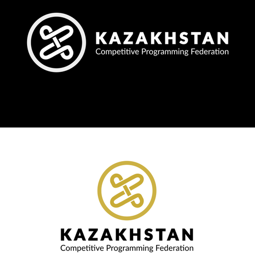 Logo for the Kazakhstan Competitive Programming Federation Design by Albarr