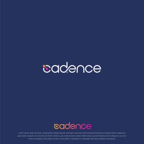 Logo for "Cadence" Marketing Agency! Design by reza007