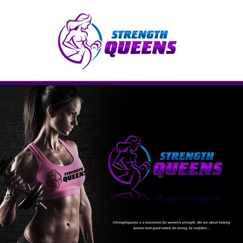 Build the logo to attract and represent an army of fit women Design by MADx™