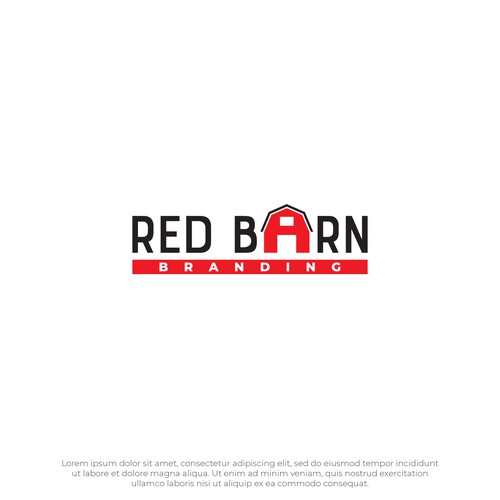 Red Barn without the Farm Design by James®