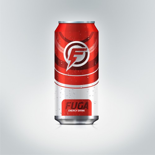 Create the next product label for Fuga Energy Drink Design by banana.heart