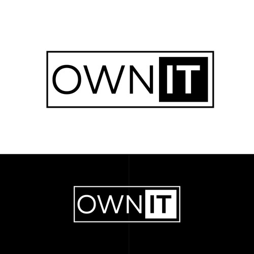 Edgy logo design for OWN IT Design by *Auden.Design*
