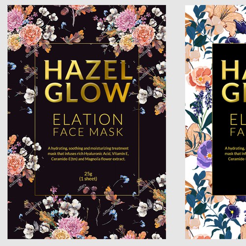 New Facial Mask Create its design! Product packaging contest