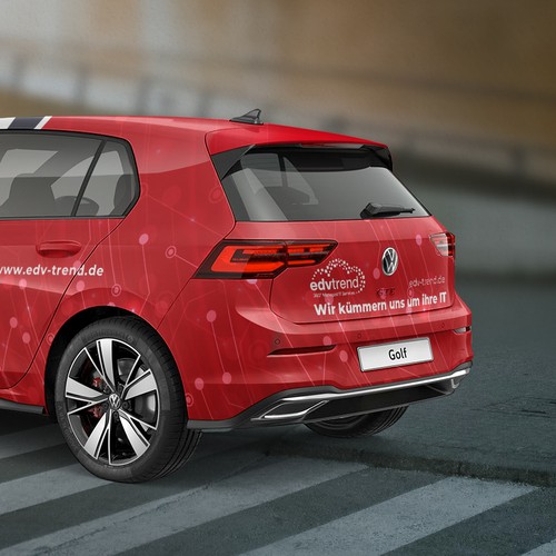 Car, truck or van wrap contest entry by corpNL